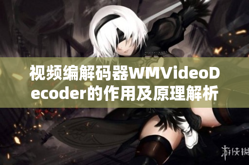 视频编解码器WMVideoDecoder的作用及原理解析