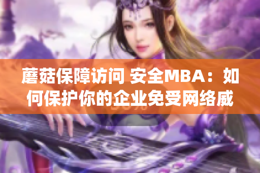 蘑菇保障访问 安全MBA：如何保护你的企业免受网络威胁？(1)