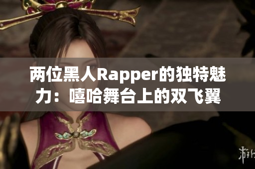 两位黑人Rapper的独特魅力：嘻哈舞台上的双飞翼