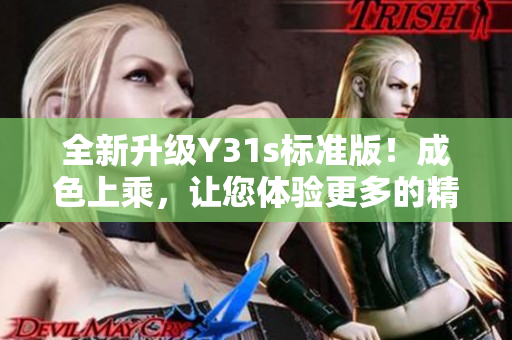 全新升级Y31s标准版！成色上乘，让您体验更多的精彩！