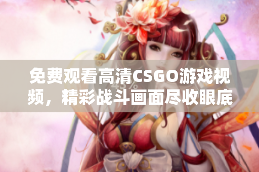 免费观看高清CSGO游戏视频，精彩战斗画面尽收眼底