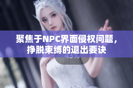 聚焦于NPC界面侵权问题，挣脱束缚的退出要诀