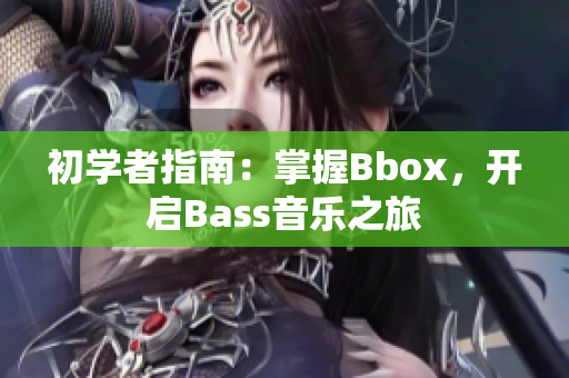 初学者指南：掌握Bbox，开启Bass音乐之旅