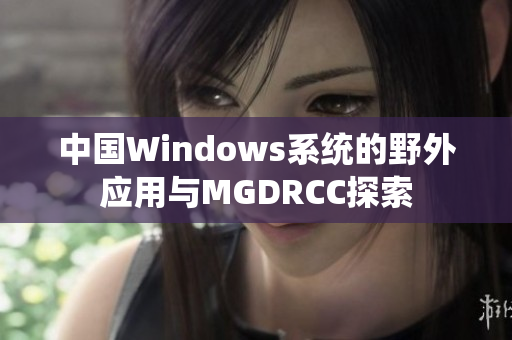 中国Windows系统的野外应用与MGDRCC探索